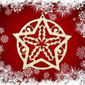 Mediniai kalėdiniai žaisliukai