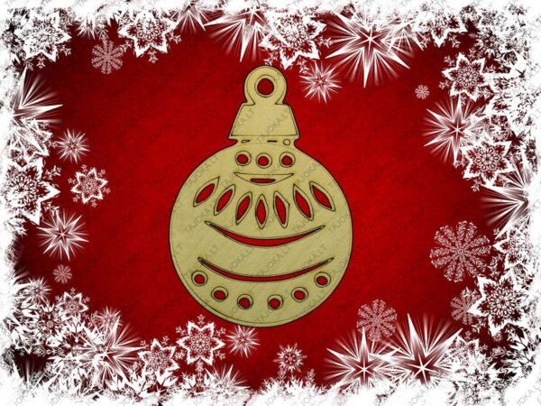 Mediniai kalėdiniai žaisliukai