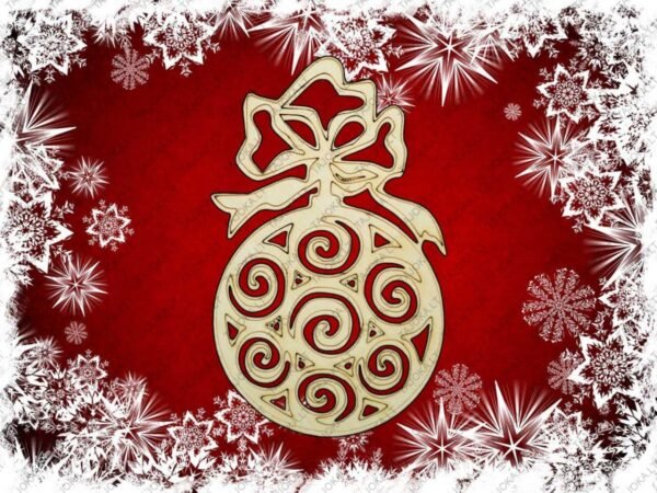 Mediniai kalėdiniai žaisliukai