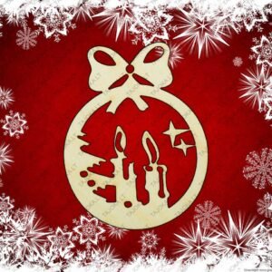 Mediniai kalėdiniai žaisliukai