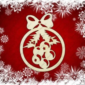 Mediniai kalėdiniai žaisliukai