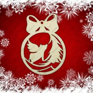 Mediniai kalėdiniai žaisliukai