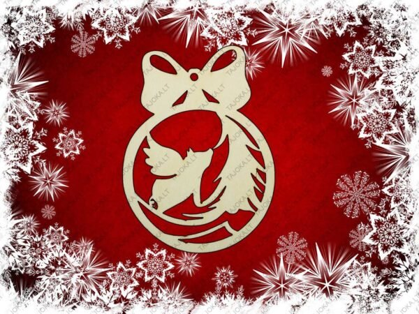 Mediniai kalėdiniai žaisliukai