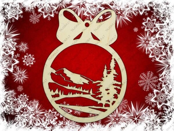 Mediniai kalėdiniai žaisliukai