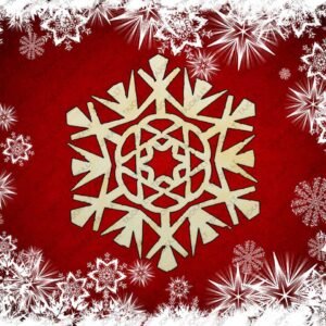 Šventiniai žaisliukai "Snaigės"