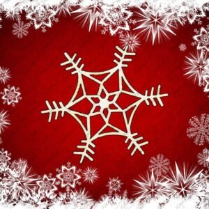 Šventiniai žaisliukai "snaigės" - Image 18