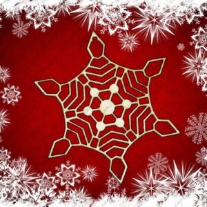 Šventiniai žaisliukai "snaigės" - Image 17