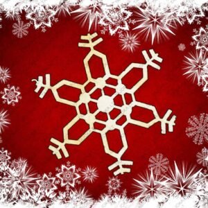 Šventiniai žaisliukai "snaigės" - Image 15