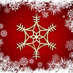 Šventiniai žaisliukai "snaigės" - Image 8