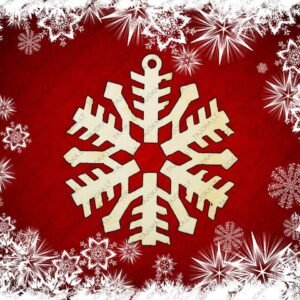 Šventiniai žaisliukai "snaigės" - Image 7