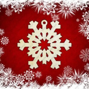 Šventiniai žaisliukai "snaigės" - Image 6