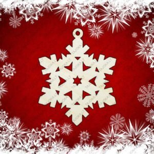 Šventiniai žaisliukai "snaigės" - Image 4