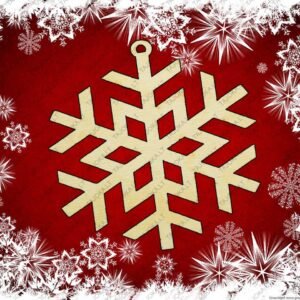 Šventiniai žaisliukai "snaigės" - Image 3