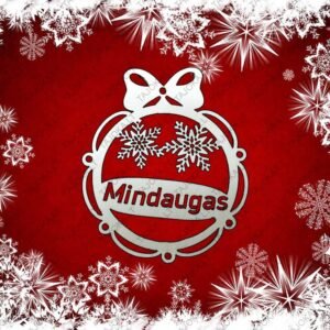 vardiniai eglutės žaisliukai