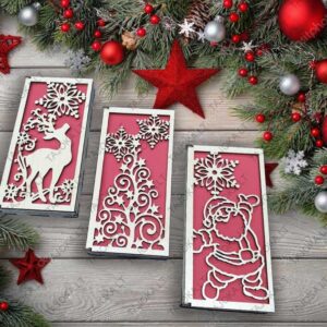 Šventinė dėžutė-vokas  pinigams