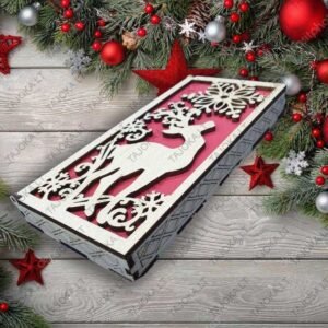 Šventinė dėžutė-vokas pinigams - Image 4