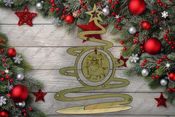 0170 Dekoracija "Eglutė 2021"