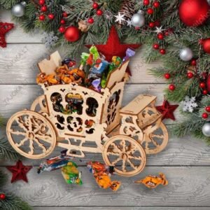 Dovanų dėžutė "Karieta"