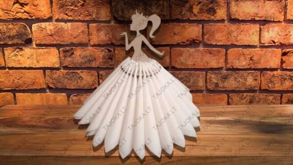 Stovelis servetėlėms Medinis Stovelis Servetėlėms - Jūsų Stalo Puošmena Bet Kokios Šventės Proga