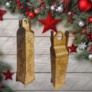 Dėžutė vyno buteliui