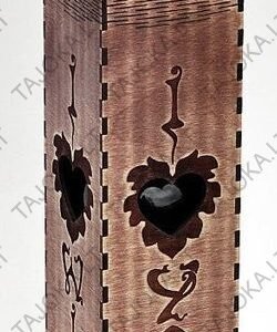 Medinė dėžutė vynui - Image 5