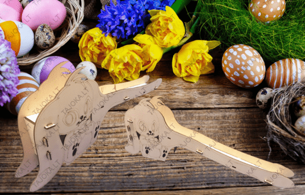 0237 Lovelis margučiams ridenti “Zuikutis MAXI”