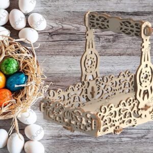 Velykinis krepšelis margučiams