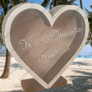 Taupyklė "Širdelė"