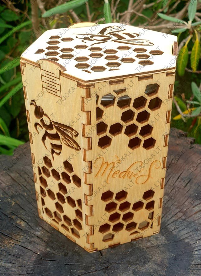 medinė dėžutė - produkto nuotrauka