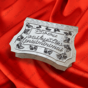 Personalizuota medinė dėžutė