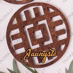 Simboliniai kalėdiniai žaisliukai