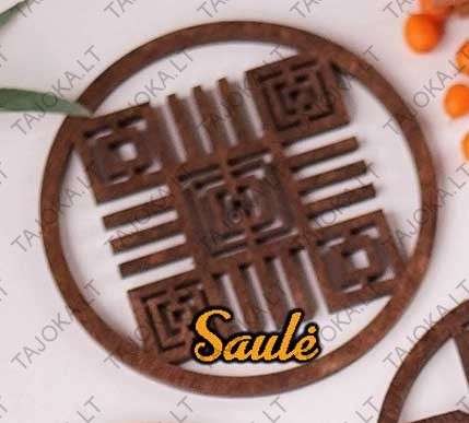 Simboliniai kalėdiniai žaisliukai