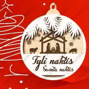 vardiniai eglutės žaisliukai