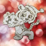 Žaisliukas eglutei tigras