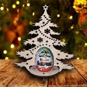 Šventinis stovelis šokoladiniam kiaušiniui