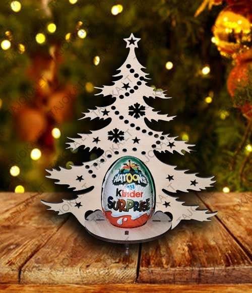 Šventinis stovelis šokoladiniam kiaušiniui