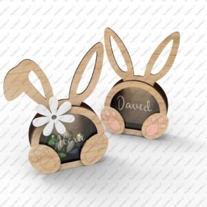 Dėžutė saldainiams zuikis