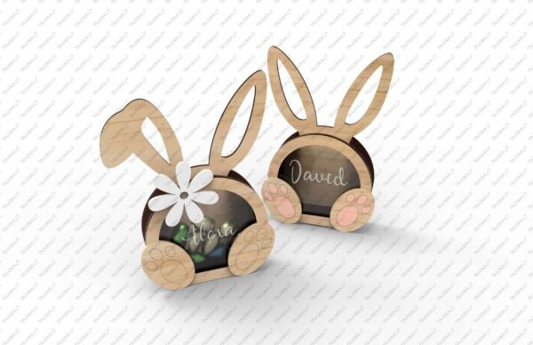 Dėžutė saldainiams zuikis Dėžutė saldainiams zuikis