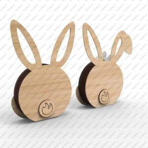 Dėžutė saldainiams zuikis