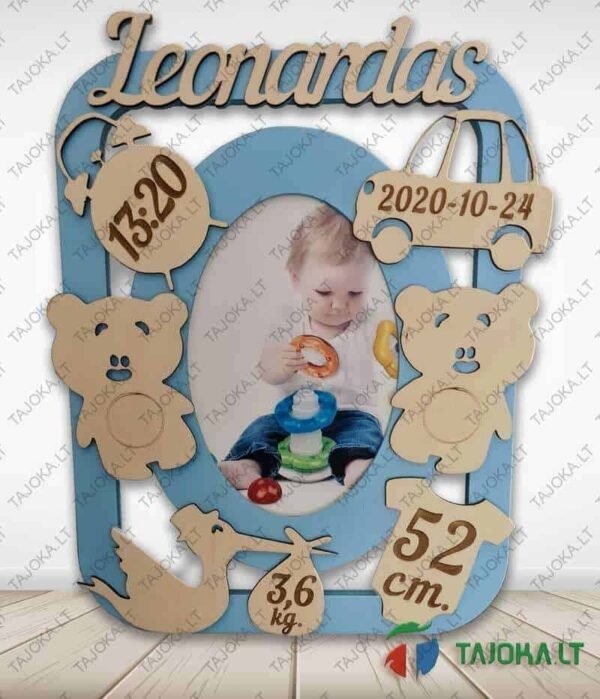 Metrikai nuotraukų rėmelis