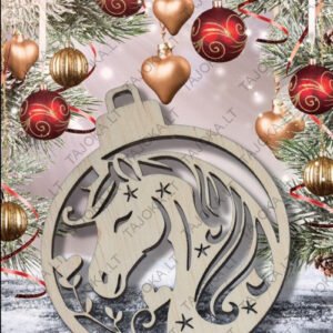 Medinis žaisliukas arklys 2026